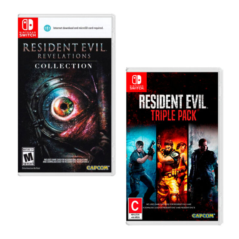 Juego Nintendo Switch Resident Evil Triple Pack... image number null