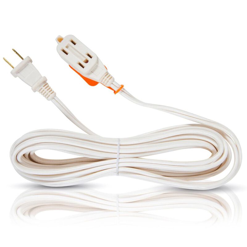 Extensi&oacute;n El&eacute;ctrica Blanca De Uso Rudo, 2x16 Aw... image number null