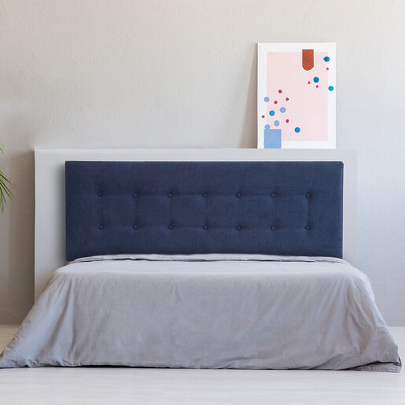 Cabecera  Individual Dicasa Bilbao Azul Marino image number null