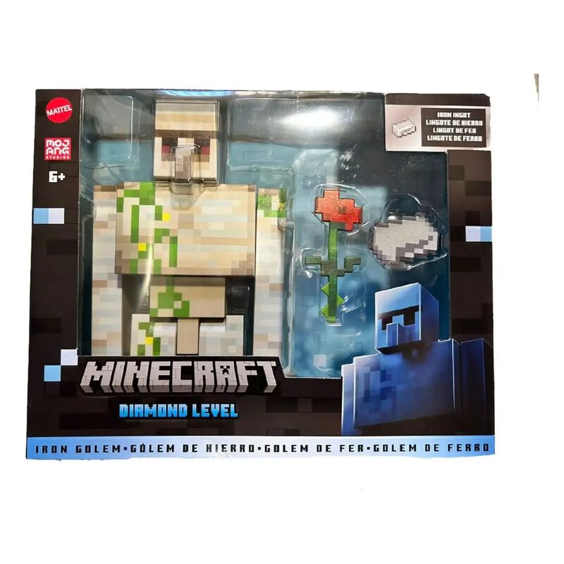 Minecraft Diamond Coleccionable De 5.5 Pulg Hln... image number null