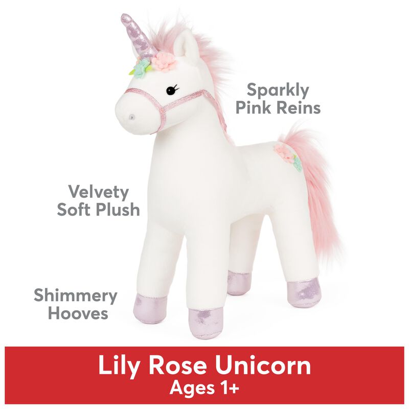 Peluche Gund Con Forma De Lirio, Unicornio, 38 ... image number null