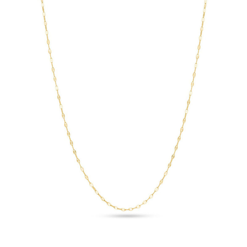 Cadena De Oro Amarillo 14k (mirror Twisted) (55... image number null