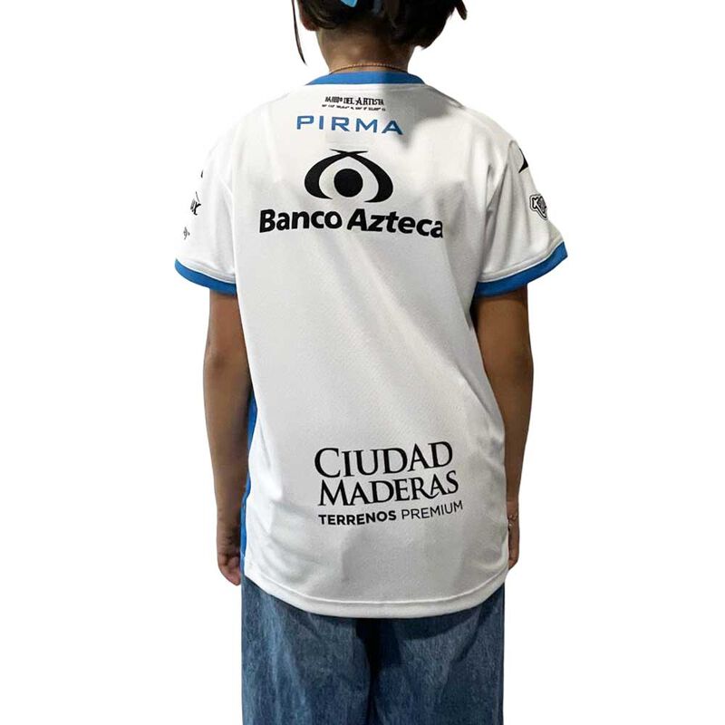 Jersey Pirma para Ni&ntilde;os Local Puebla 25-26 Blan... image number null