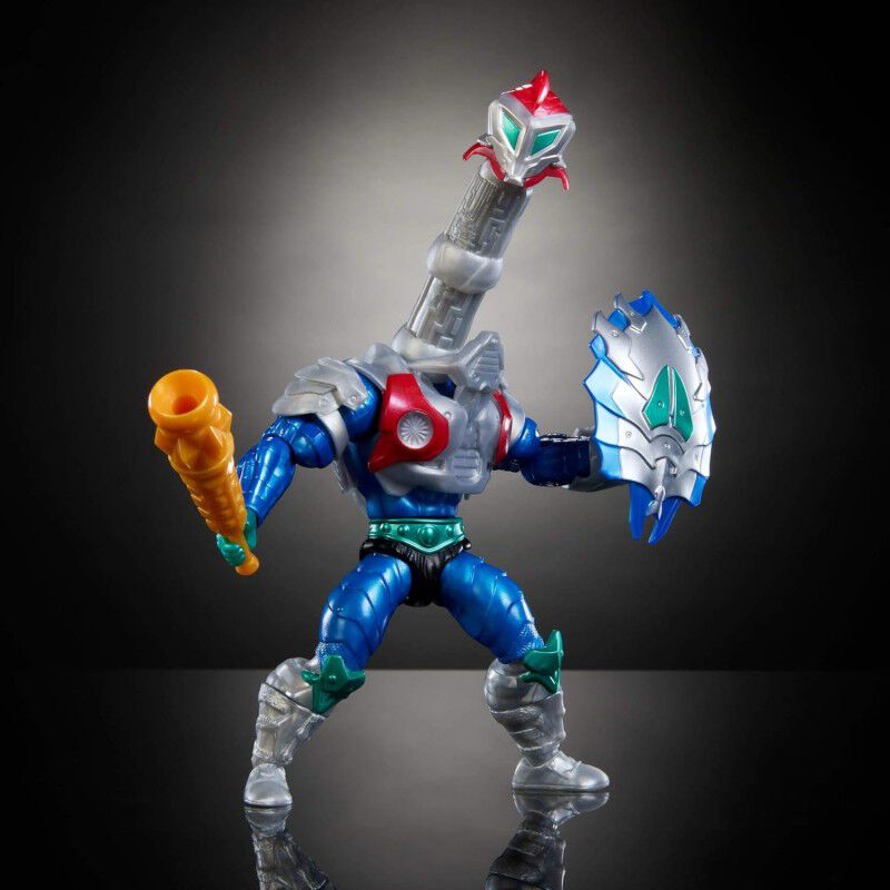 Figura Mekaneck MOTU X TMNT Turtles of Grayskul... image number null