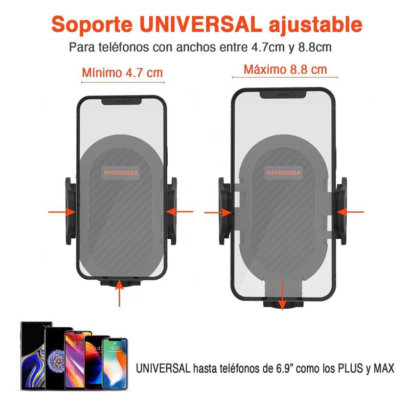 Soporte Hypergear Para Auto Ajustable Universal... image number null