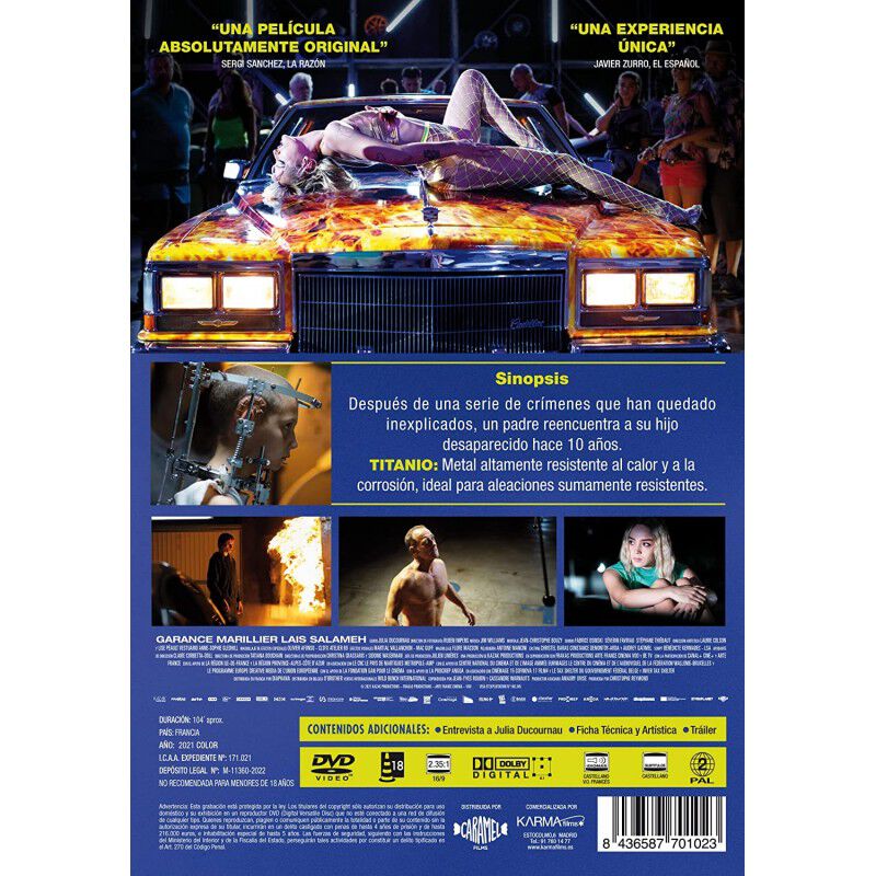 Titane [DVD] image number null