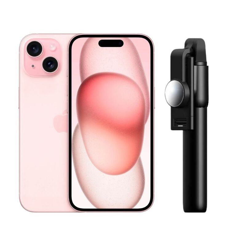 iPhone 15 128GB Rosa CHIP Reacondicionado m&aacute;s B... image number null