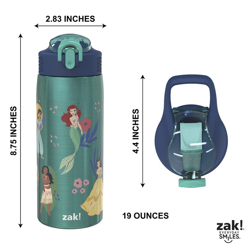 Botella De Agua Zak Designs Disney Princess 560... image number null