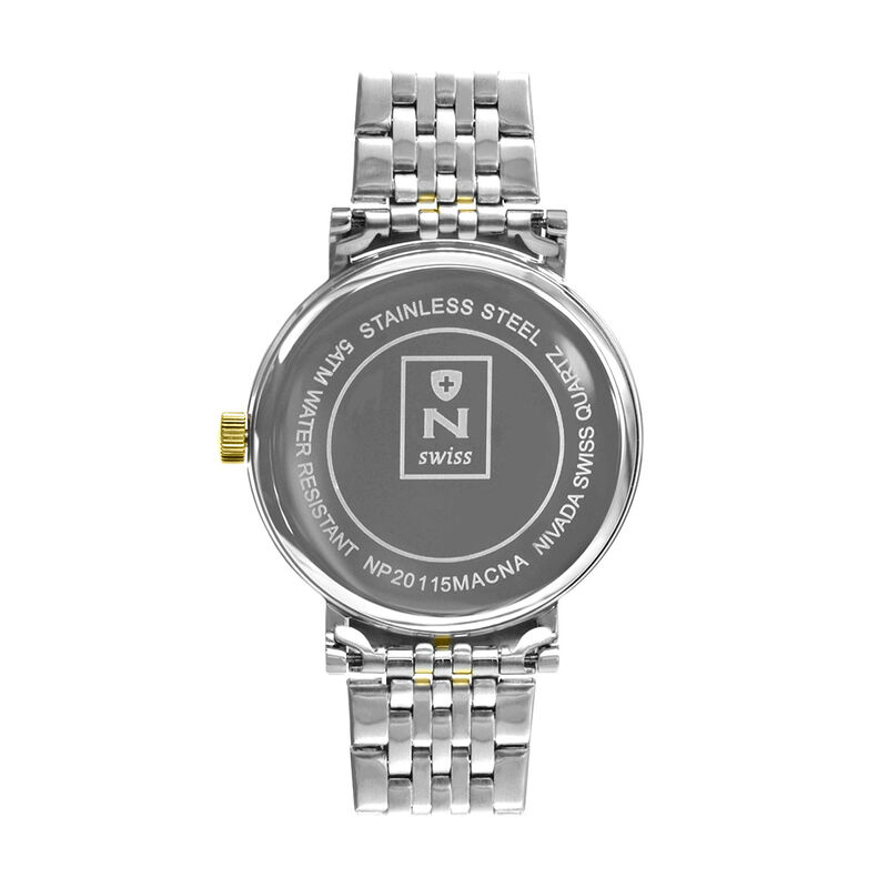 Reloj Nivada Executive Caballero Bicolor Blanco... image number null