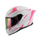 Casco Noss Ns-869 Cerrado Sirio Edici&oacute;n Racing Blanco/rosa S