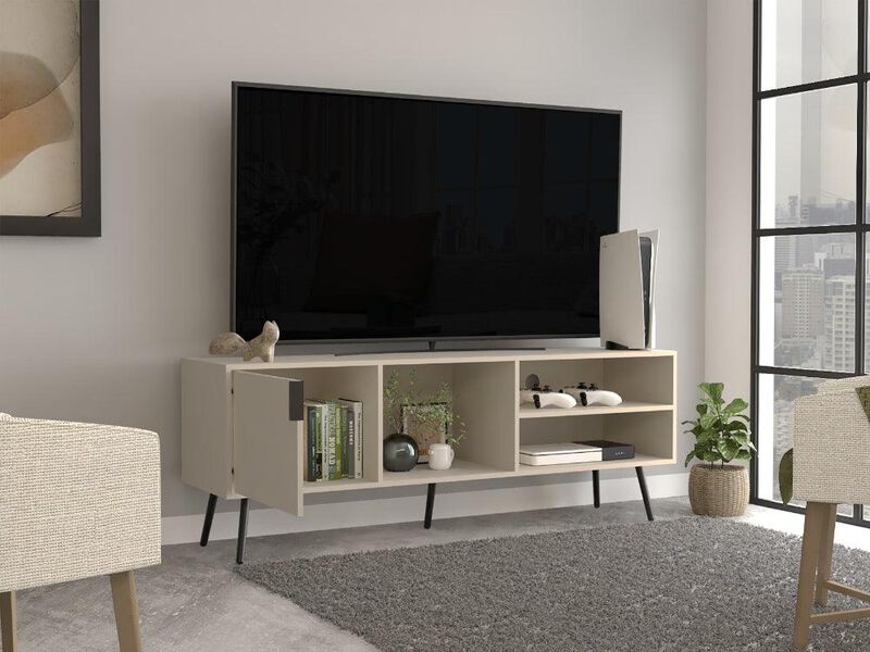 Mesa Para Tv Vulanno  Capri Para Un Tv De 70 Pu... image number null