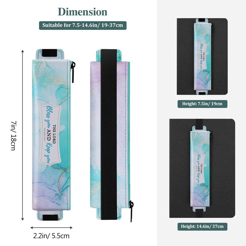 Funda Portal&aacute;pices De Piel Sint&eacute;tica Moko, Corr... image number null