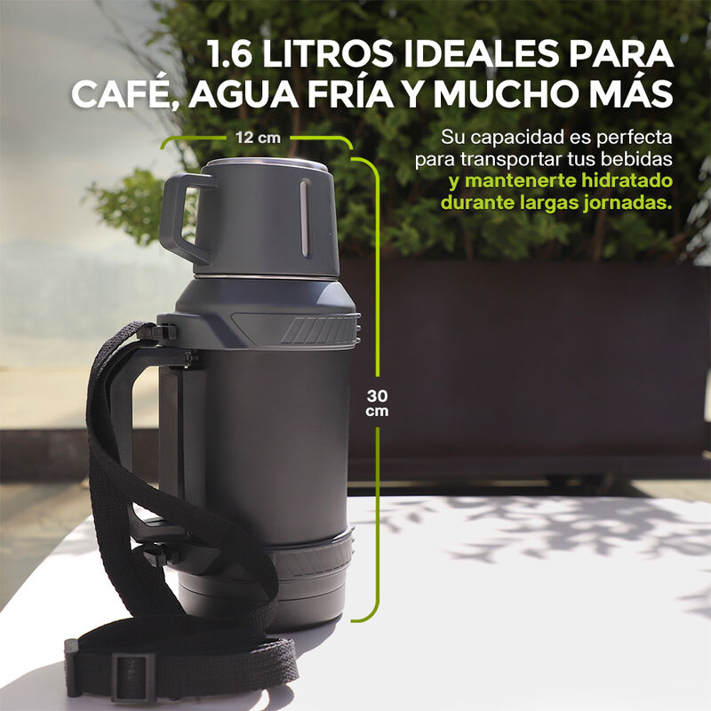 Termo Acero Inoxidable Uso Rudo Extragrande 12 ... image number null