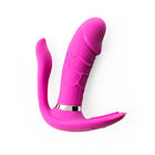 Consolador Cat 3 en 1 Tutifruti Color Morado 9V