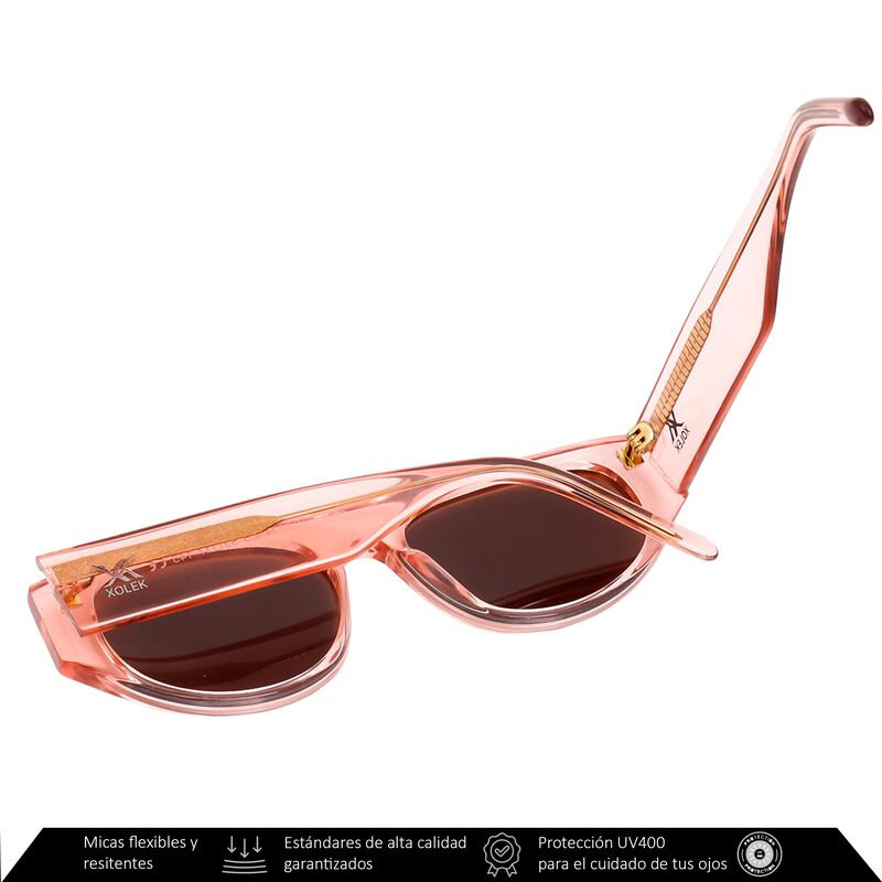 Lentes De Sol Xolek 106 Moda Acetato Retro Uv P... image number null