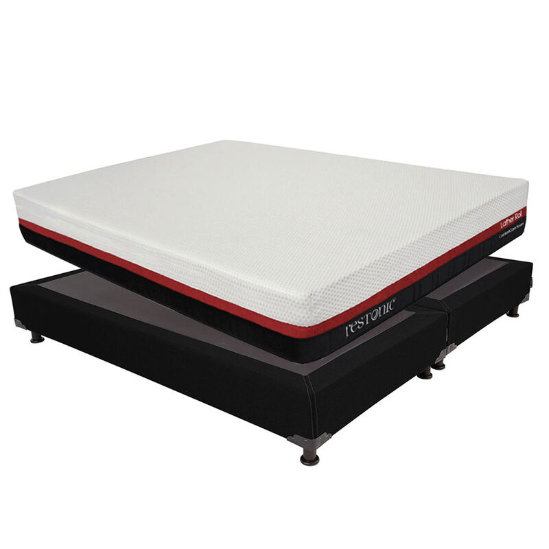Colchón King Size Restonic Roll+Almohada Dicasa... image number null