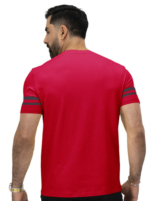 Playera Hombre Casual Premium Cuello Redondo Ro... image number null
