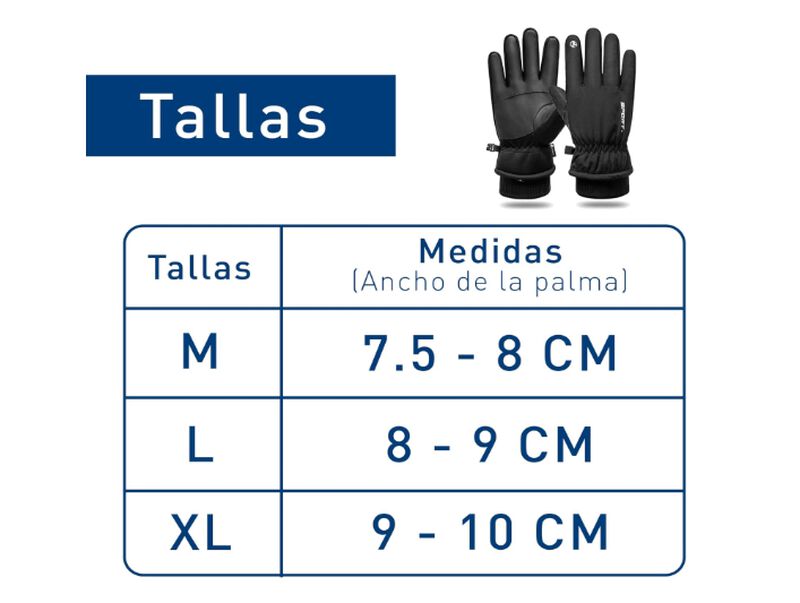 Bluelander Guantes para Fr&iacute;o con Funci&oacute;n T&aacute;ctil... image number null