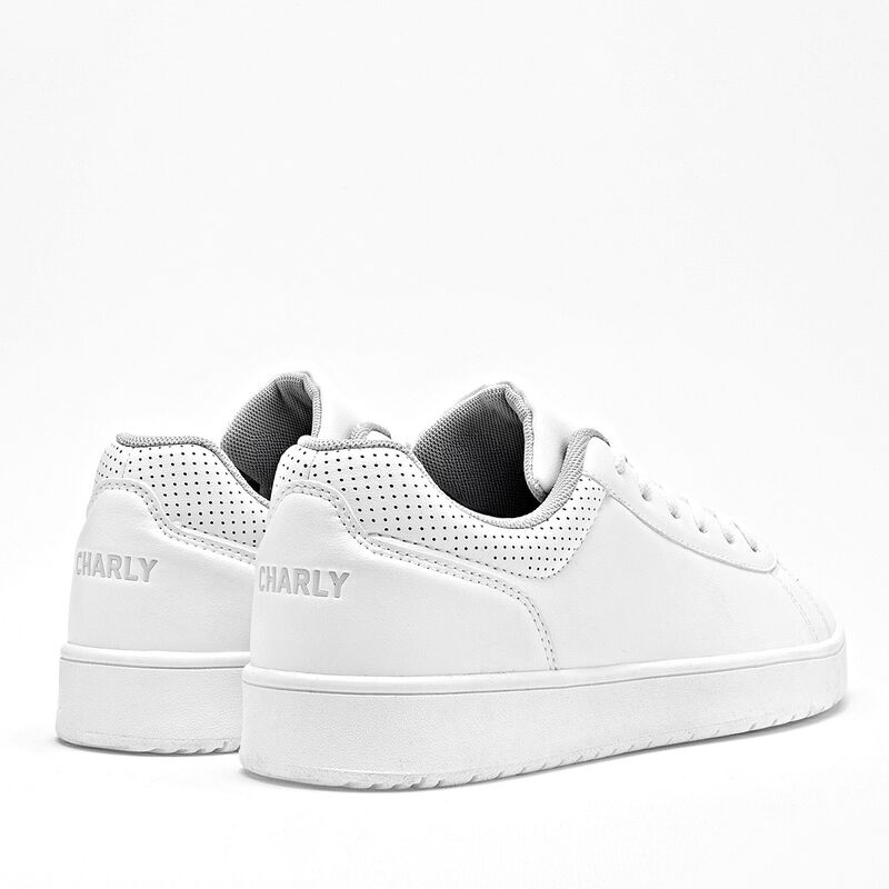 Charly Tenis urbano para hombre blanco, importa... image number null