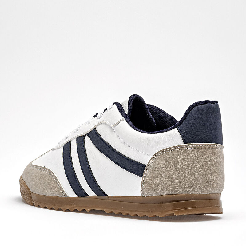 True Extreme tenis para hombre blanco gris mari... image number null