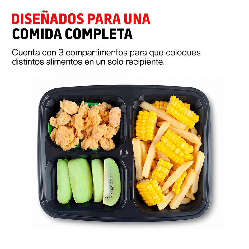 Contenedores para Alimentos Reutilizables Bento... image number null