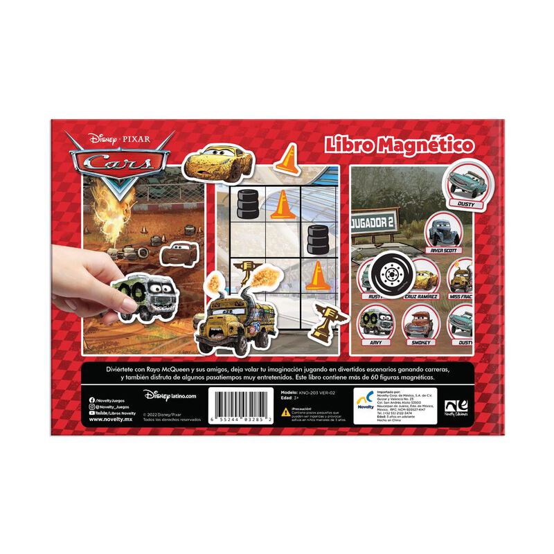 Libro Magn&eacute;tico Disney Cars image number null