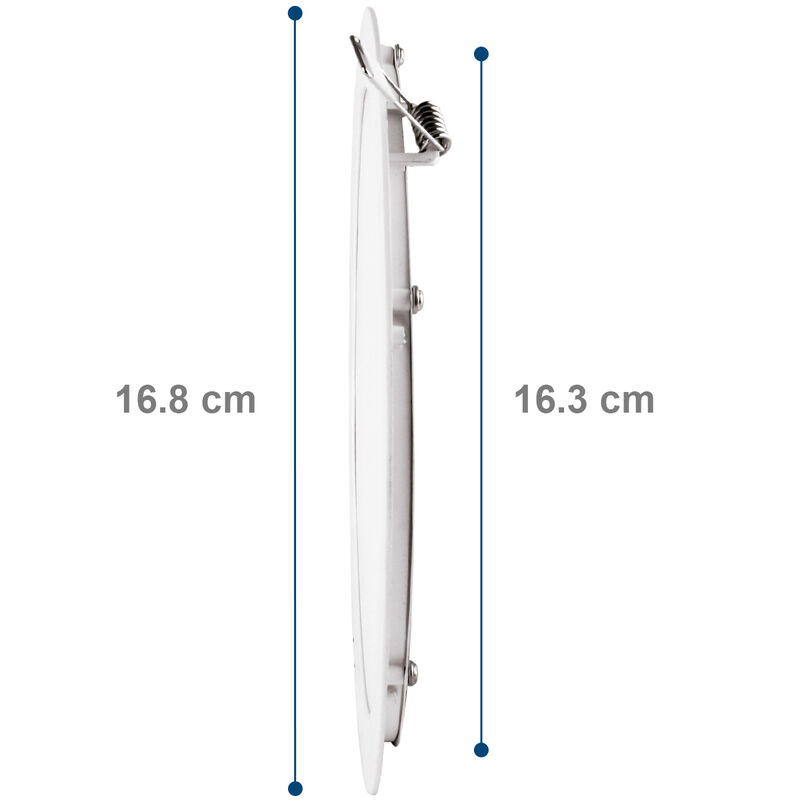 Pack de 6luminarios LED Aksi 12W Empotrable Cir... image number null