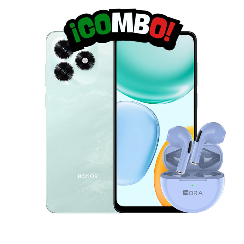 Honor X5c 4+128gb Azul Cian +  Audifonos119 de ... image number null