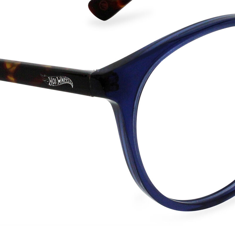 Lentes Hot Wheels para niño en color azul rey y... image number null
