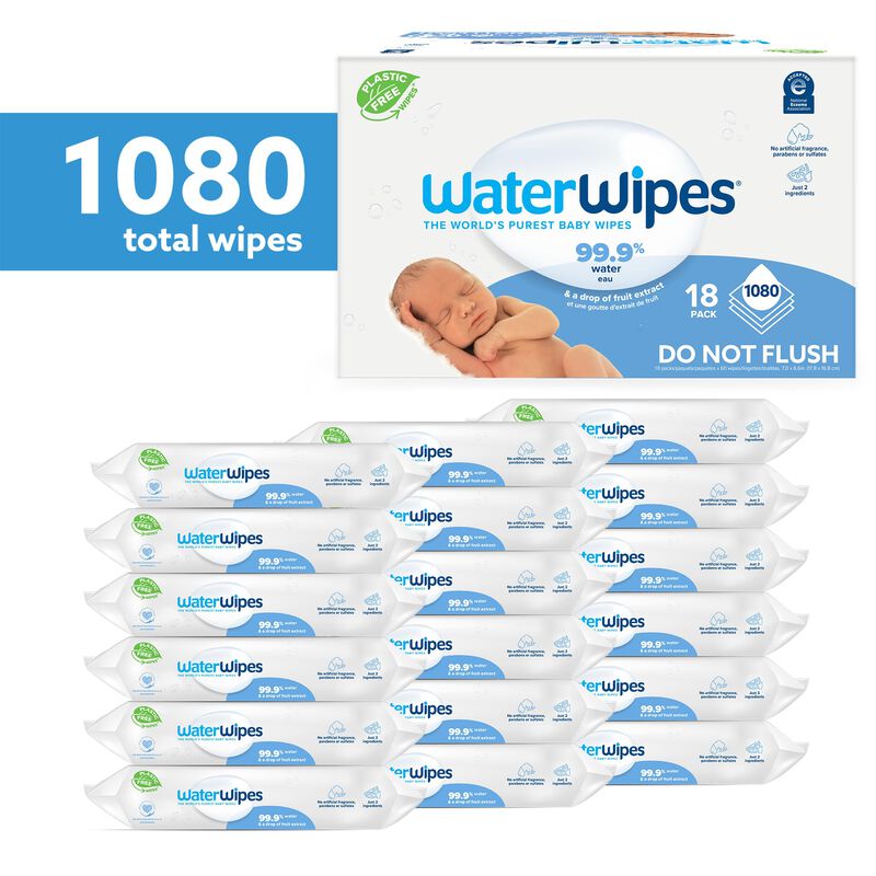 Toallitas H&uacute;medas Para Beb&eacute;s, Sin Pl&aacute;stico, Ori... image number null