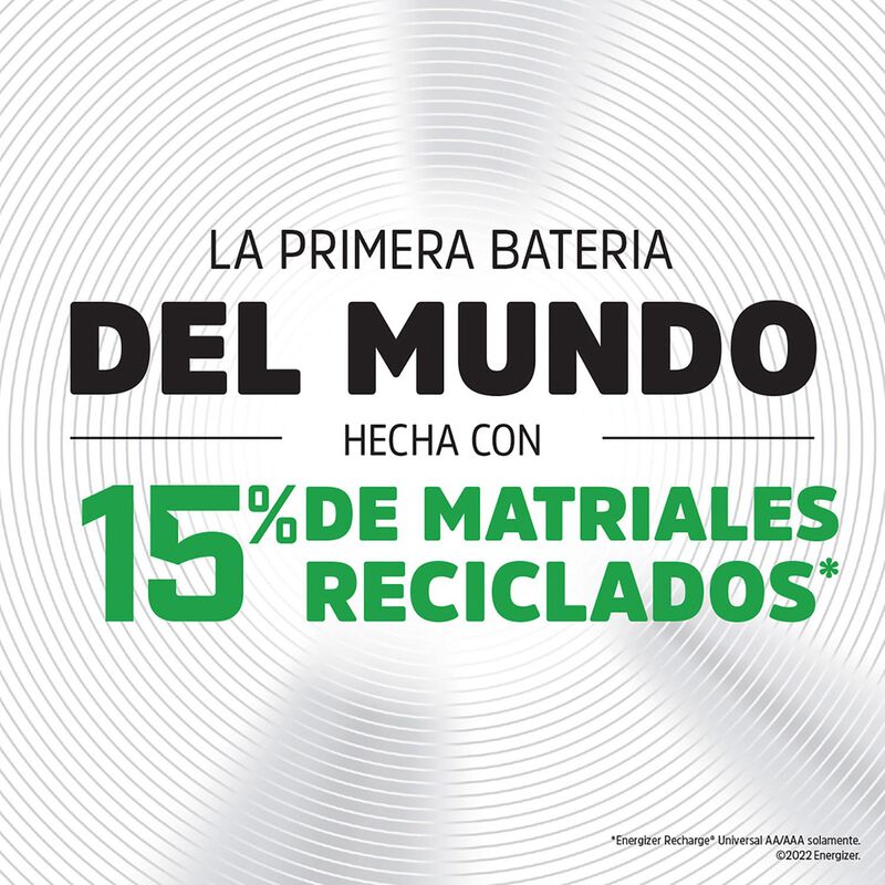 Pila Energizer D Recargable Blister 12 Unidades image number null