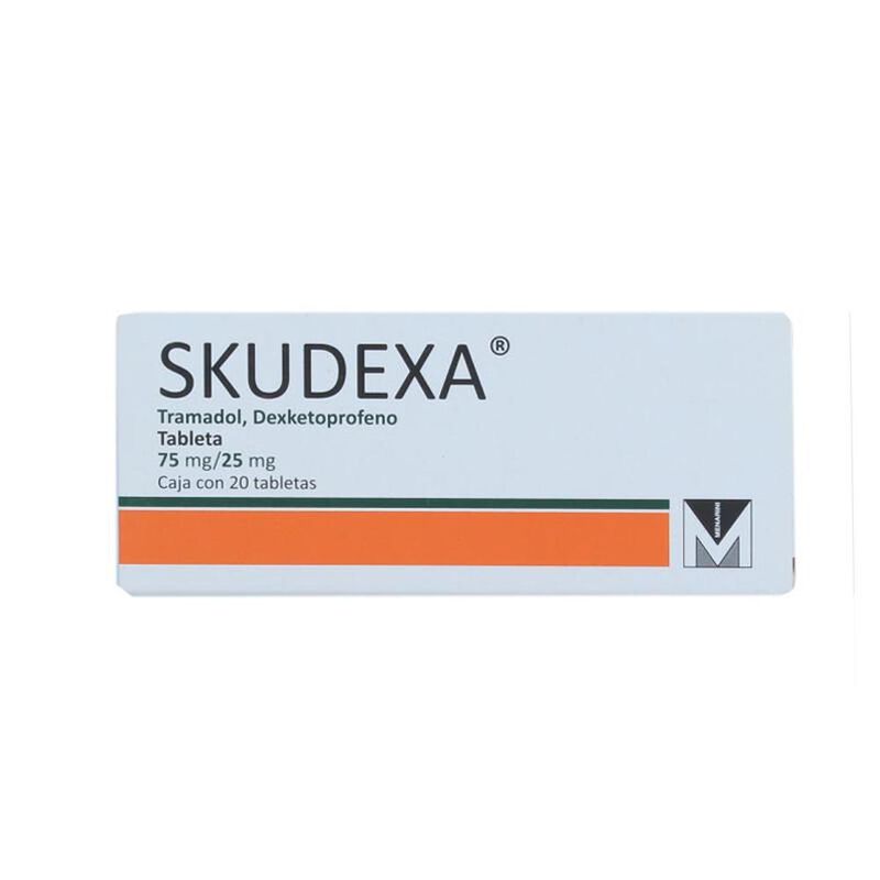 Skudexa 75mg/25mg caja 20 tabletas image number null