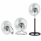 Ventilador 3 En 1 De 18 Pulgadas Met&aacute;lico Potente Y Silencioso Con Pedestal, Piso O Pared, 3 Velocidades Y Oscilaci&oacute;n Ideal Para Refrescar Hogar Y Oficina