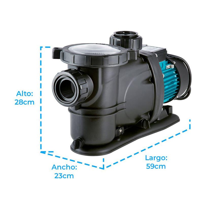 Bomba para alberca de 2 HP 127 V 450 L/min image number null