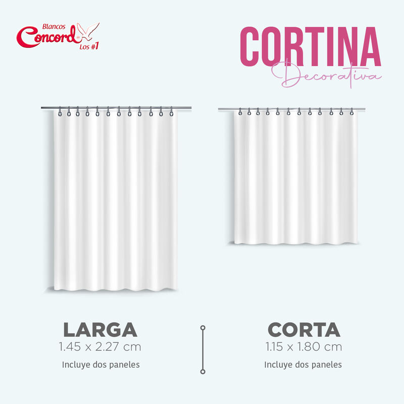 CORTINA DECORATIVA SUAVITEC NEO ROSA image number null