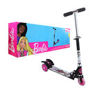 Scooter Barbie Plegable 3 Ruedas Con Luz Patin Infantil