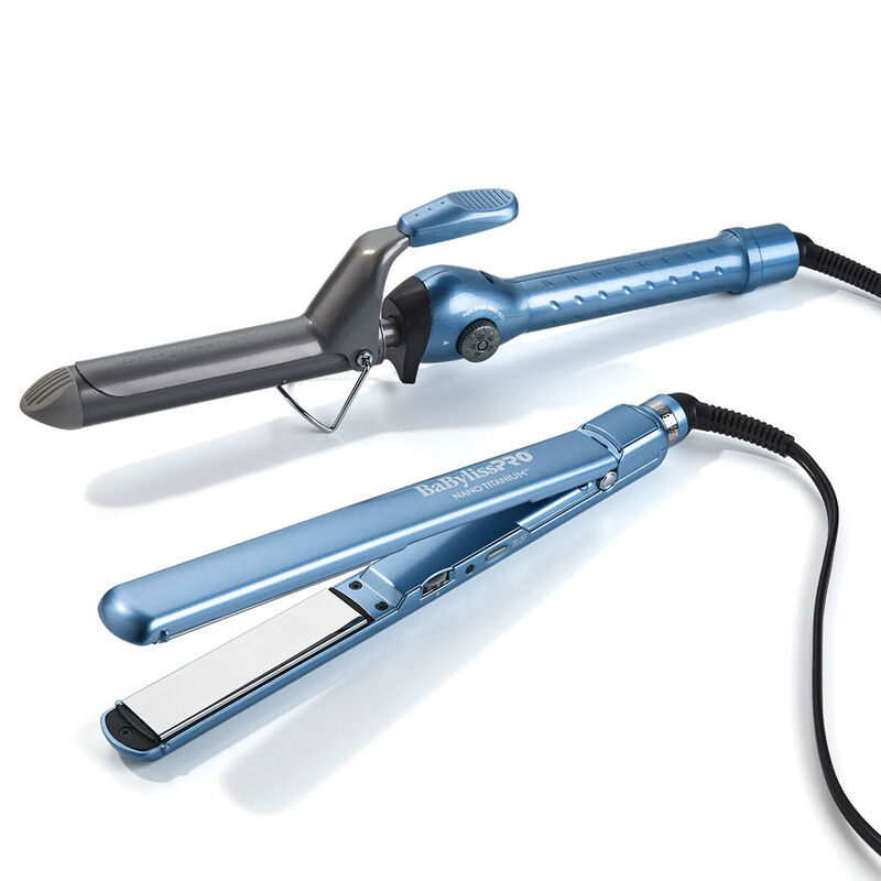 Combo Babylisspro Tenaza + Plancha Nanotitanium image number null
