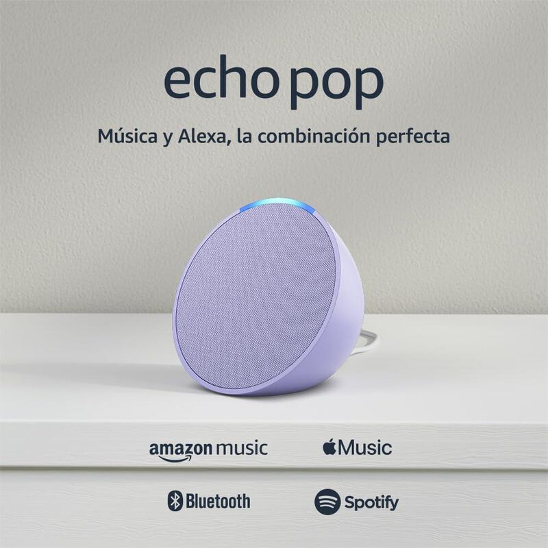 Lavanda Bocina Alexa Echo Pop B09zxjdsl5 image number null