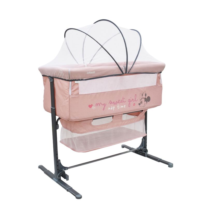 Cuna Colecho De Bebe Plegable Mosquitero Y Late... image number null