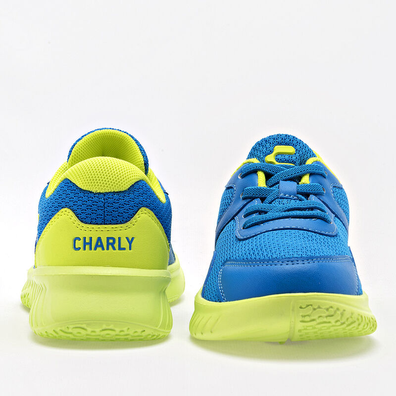 Charly Tenis urbano para ni&ntilde;o azul verde, train... image number null