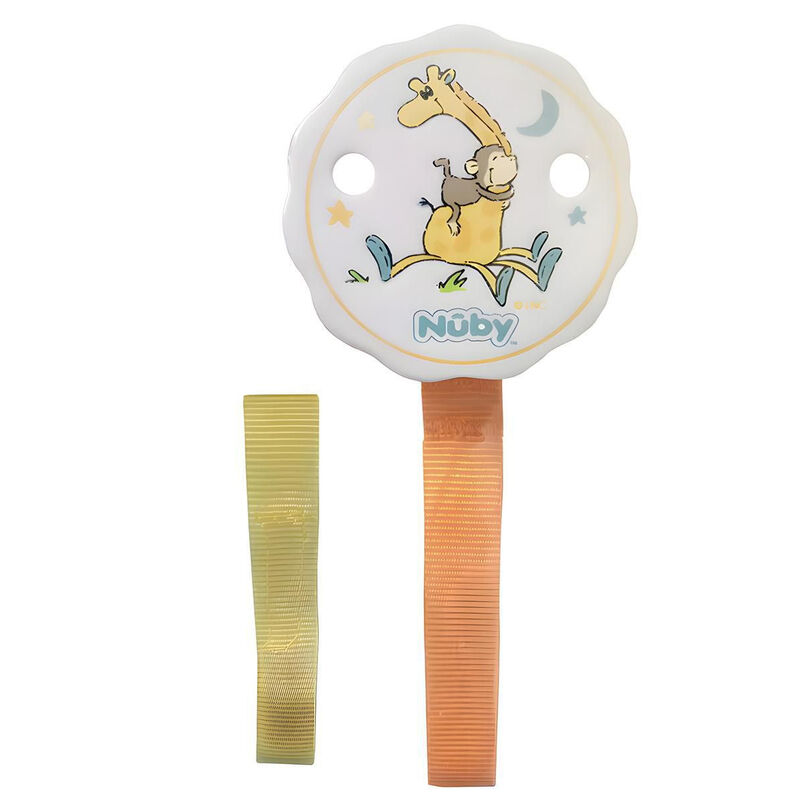 Sujeta Chup&oacute;n Pacifinder Nuby Amarillo Naranja image number null