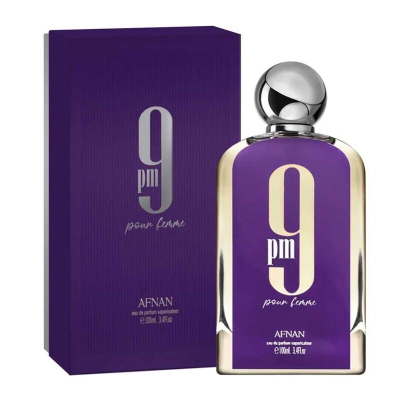 Perfume de Mujer Afnan 9 Pm Pour Femme Morado 1... image number null