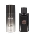 Set Banderas The Icon 2pzs. Fragancia 100ml Edp Spray / Desodorante 150ml Spray