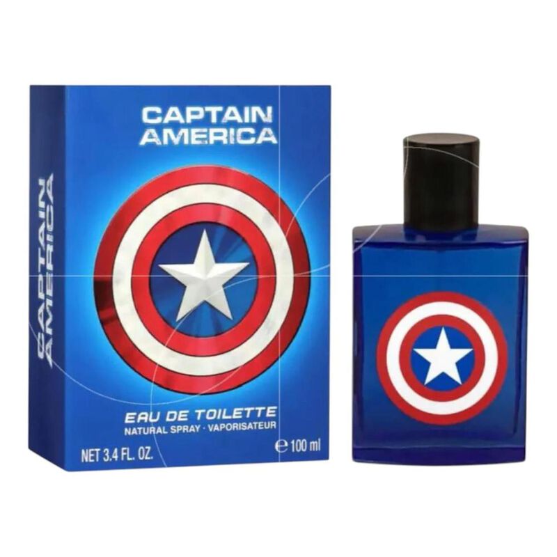 Perfume Marvel Captain America Edt 100 Ml image number null