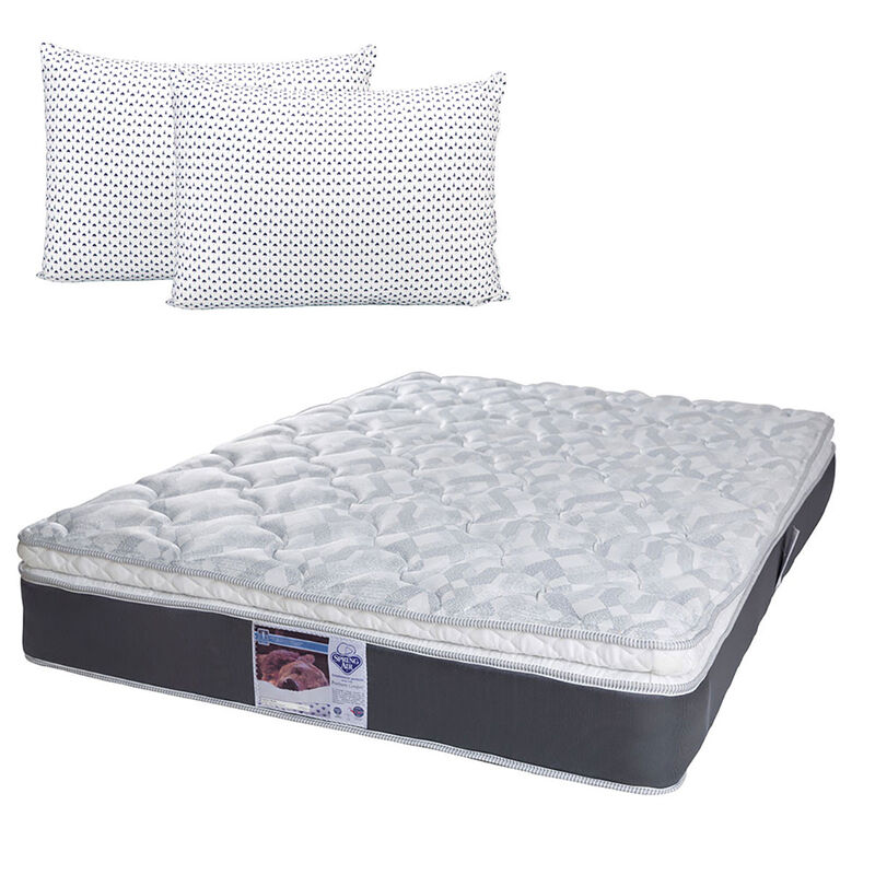 Colchón Matrimonial Spring Air Marte+Almohada D... image number null