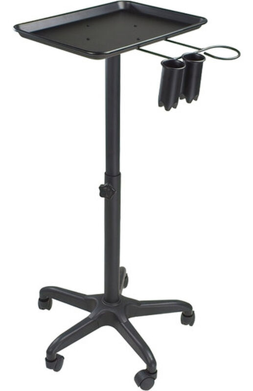 Mesa Carrito Auxiliar Est&eacute;tica con Soportes Lat... image number null