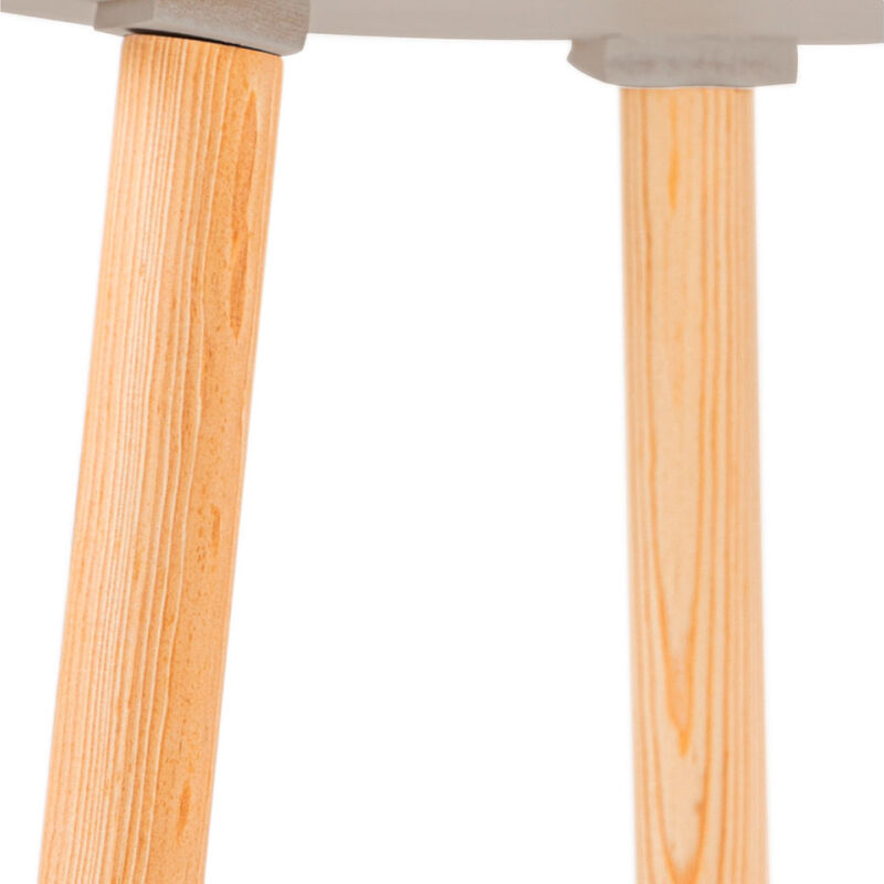 Mesa Moderna de Madera para Ni&ntilde;os-Gris Oscuro image number null