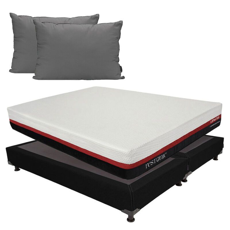 Colchón King Size Restonic Roll+Almohada Dicasa... image number null