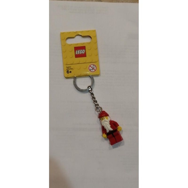 Lego Llavero Santa Claus Original Pap&aacute; Noel Key... image number null