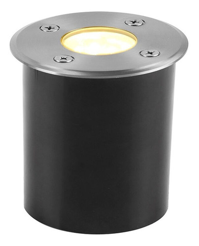 Lampara Empotrado Led Exterior Satinado 3w Luz ... image number null